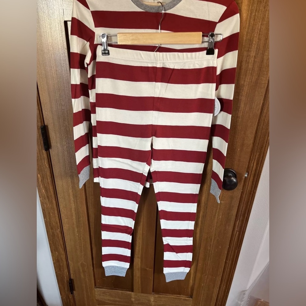 Burt’s Bees red striped pajamas- Women’s XS